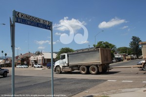 Kingdon Street and Kelly Street intersection