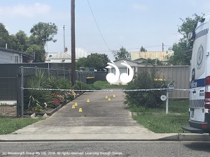 The man lived in the back flat of the units and was described as well mannered.